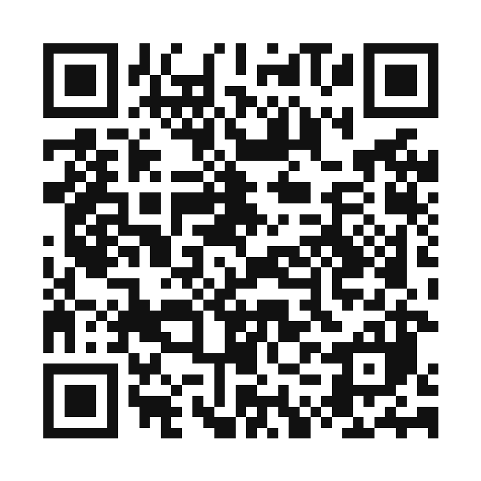Kod QR prowadzący do wyboru języka wystawy